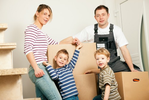 Storage and removals support for a local move in Southfields